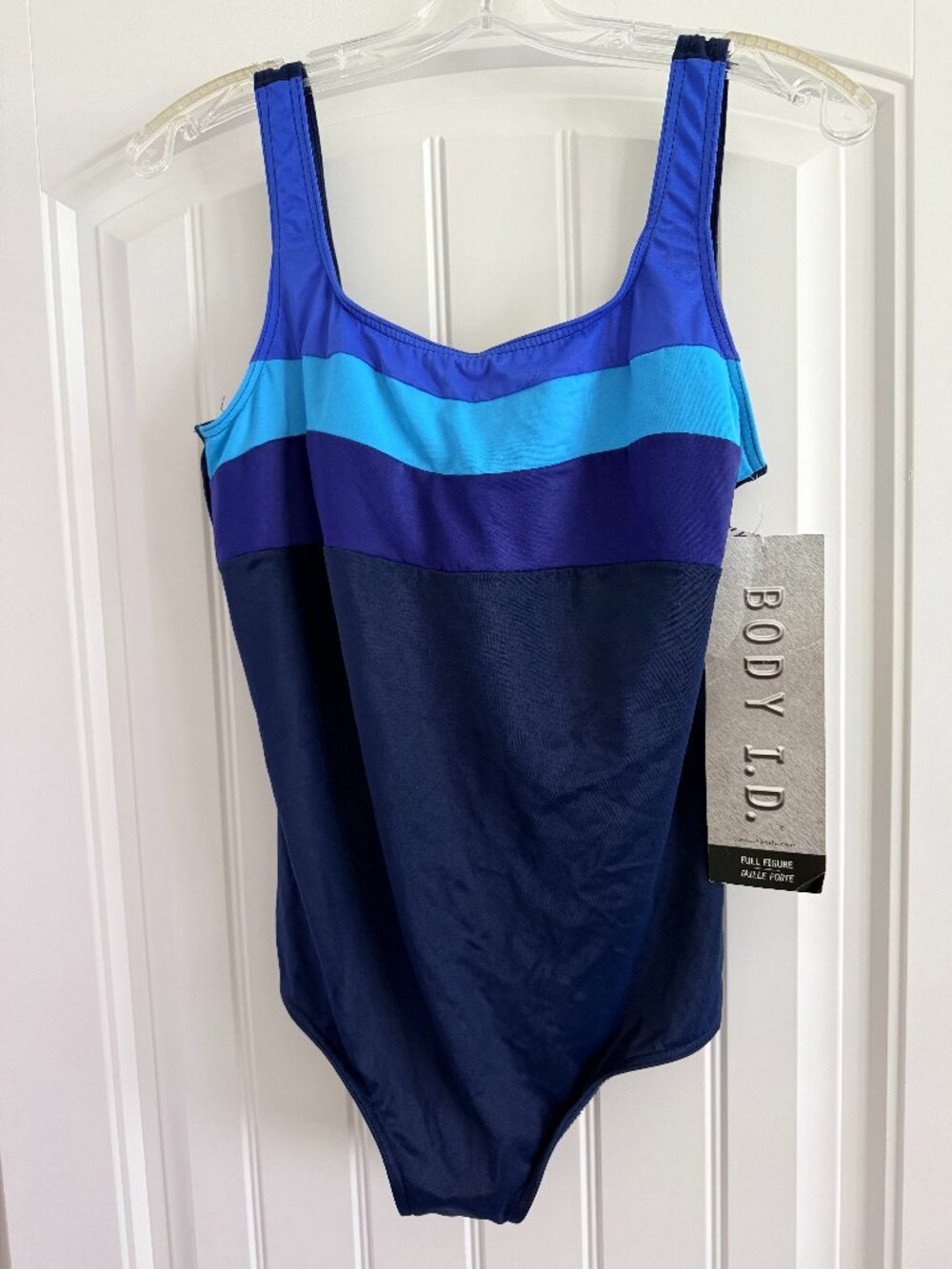 Brand New Body ID Full Figure One-Piece Swimsuit – NWT – Size 18W